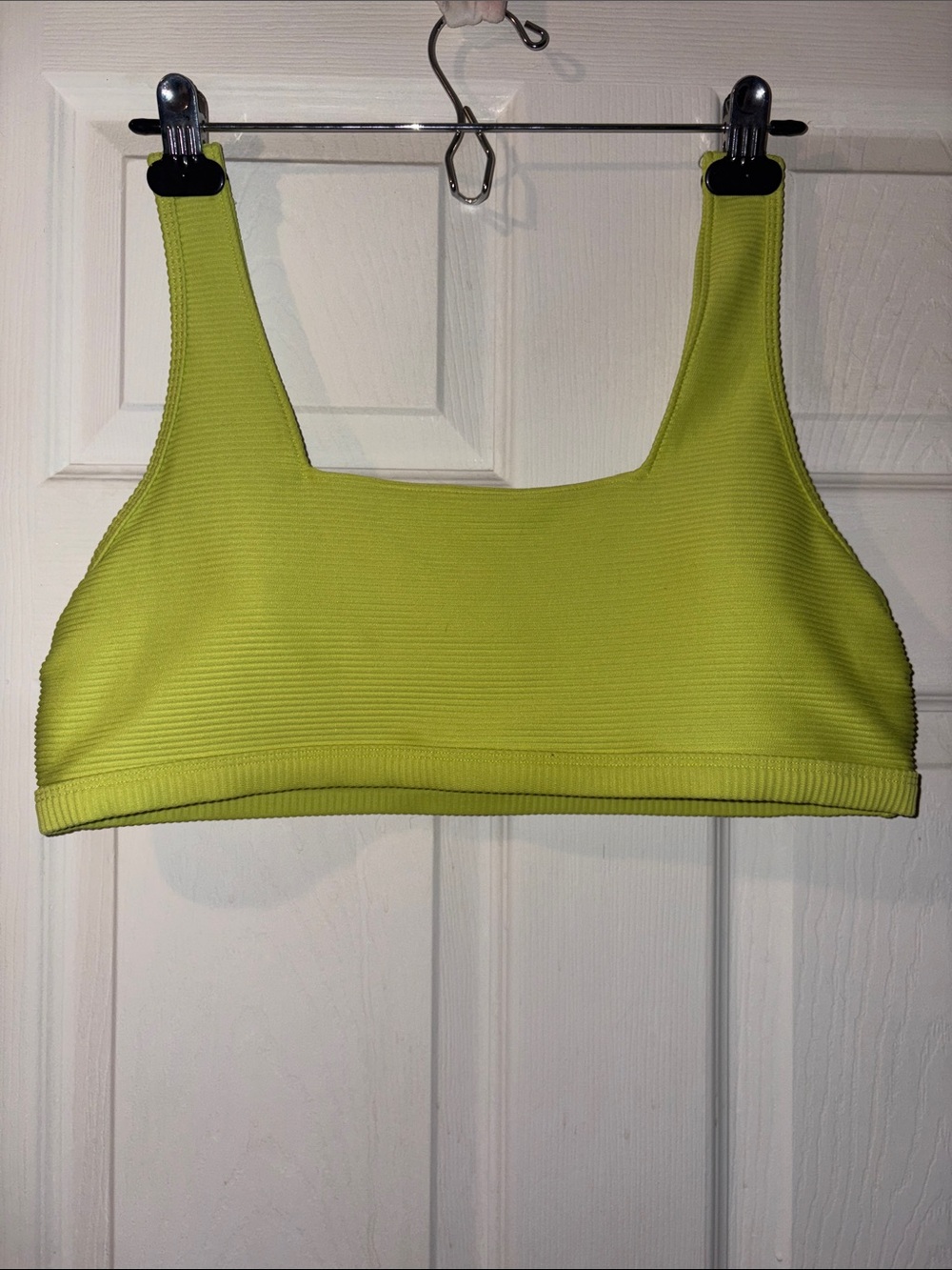George Neon Green Bikini Top
